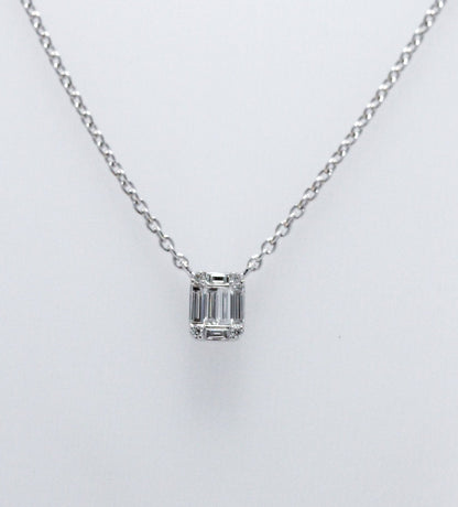 Emerald Cut Necklace